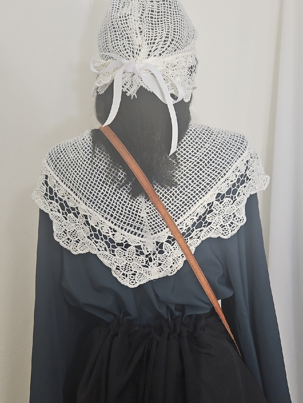 Upcycled Ren Faire Scullery Maiden / Bar Wench Complete Costume Size L/XL - Picture 10 of 14